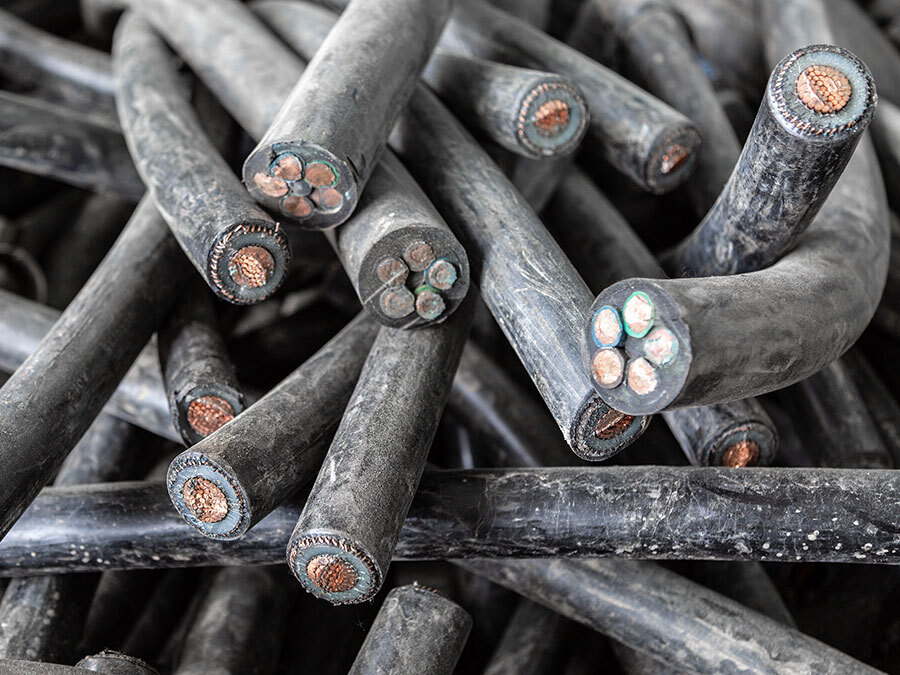 Copper cable bundles